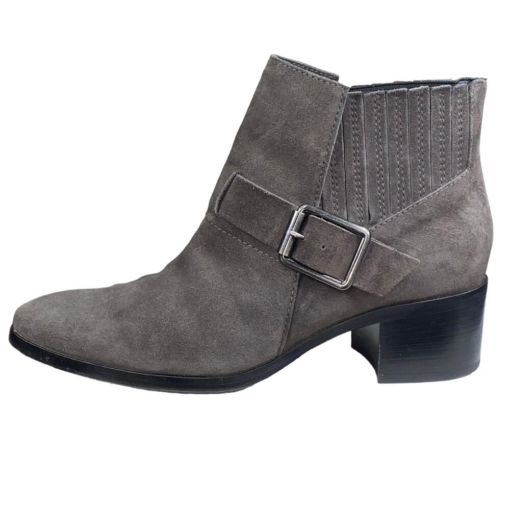 Aquatalia Women’s Foster Grey Suede Ankle Boot Size US 9.5 - Picture 3 of 11